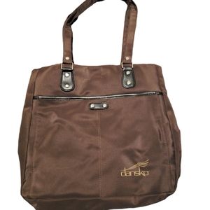 Dansko brown tote bag